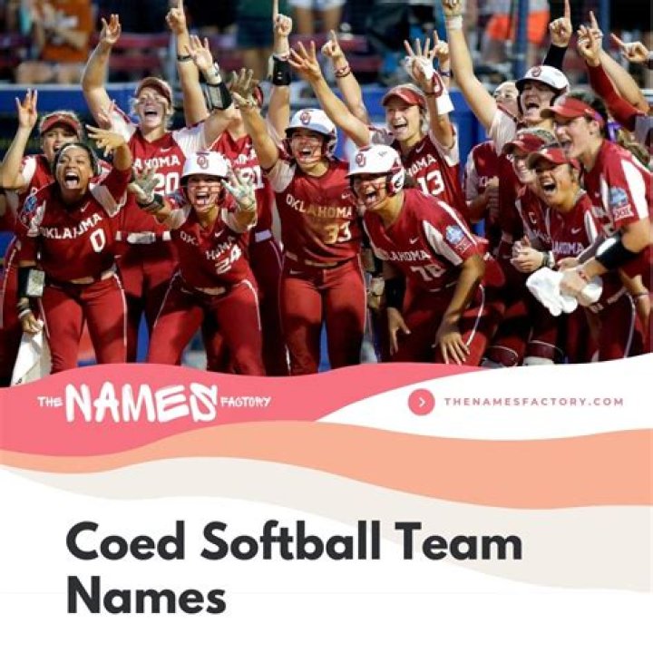 Clever Coed Softball Team Names