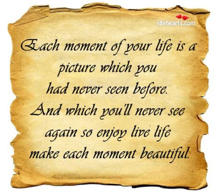 Live Each Moment Quotes