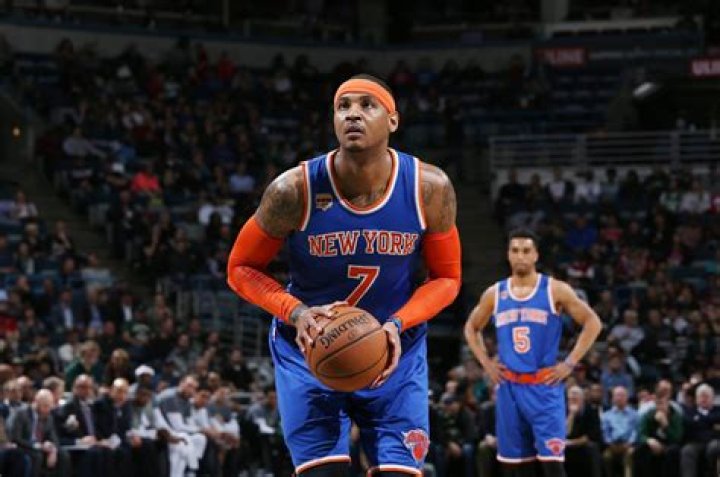 Stunning NBA Star: Carmelo Anthony In Action