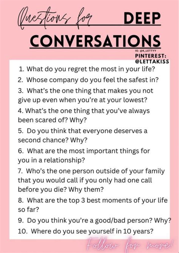 Topics To Talk About With Boyfriend
