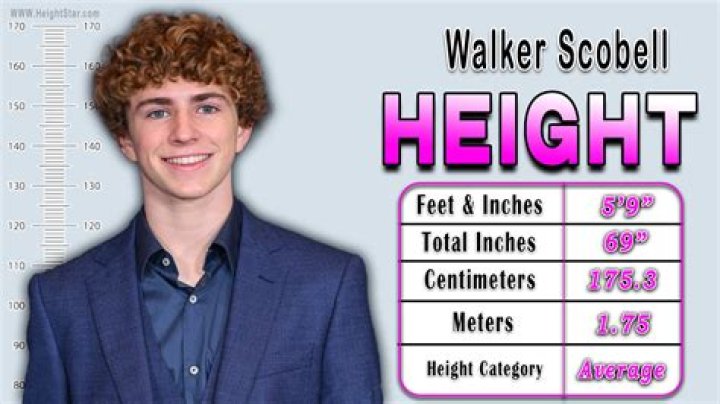 Walker Scobell's Height In Centimeters